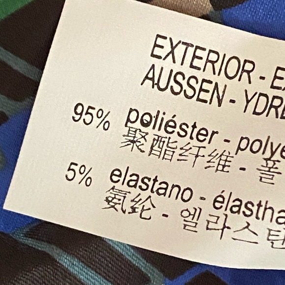 🌹NWOT. Zara Bluish Geometric Print Mini Dress. Size M. - Picture 8 of 9